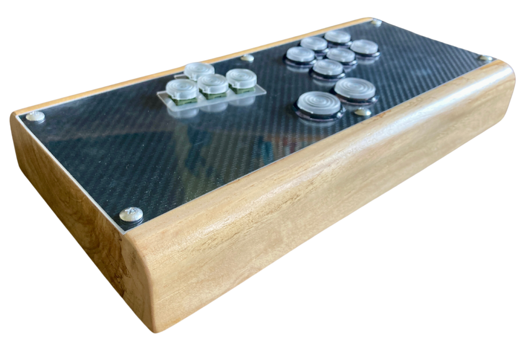 custom wooden arcade sticks