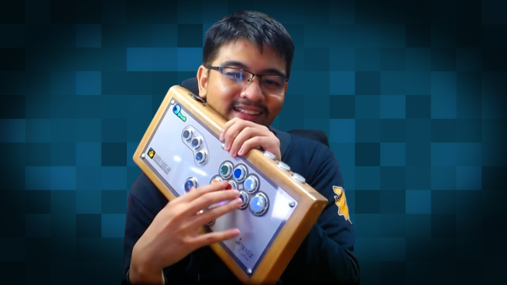 pao islaw with his jmd custom fightstick